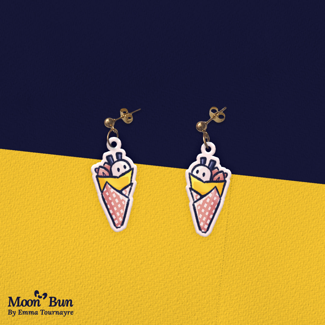 'Crepe' Earrings