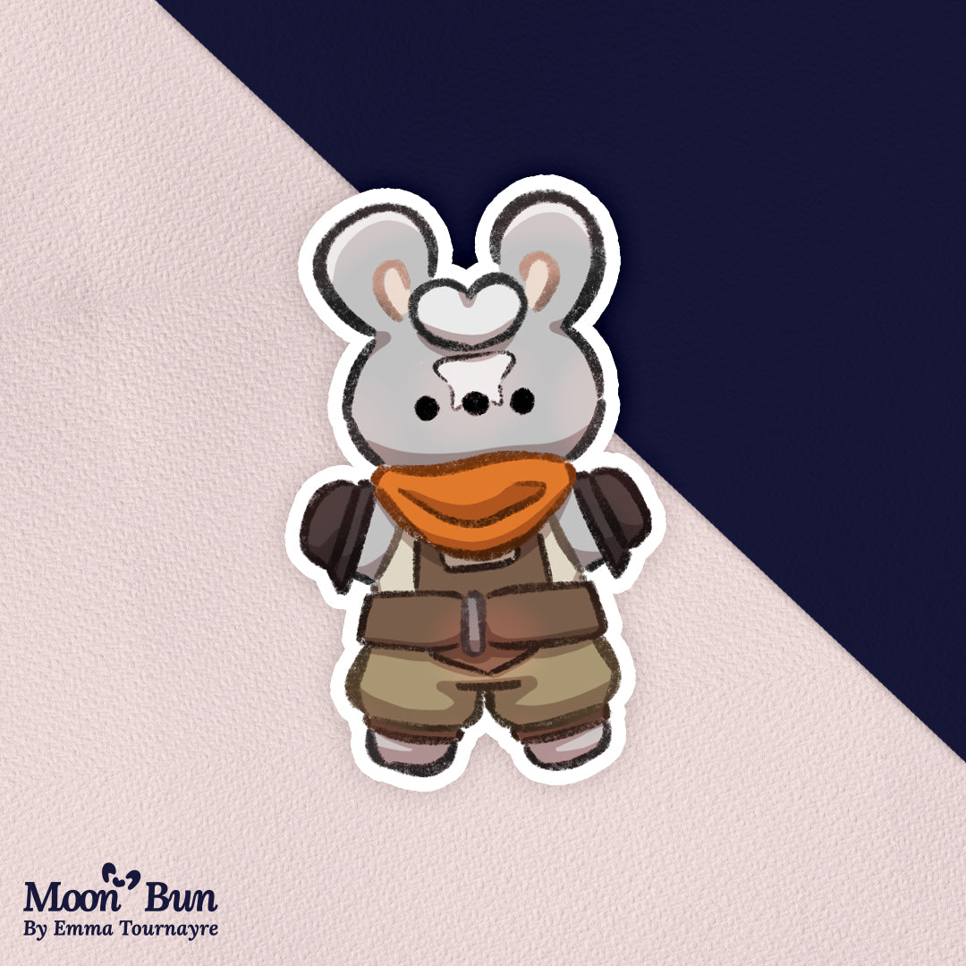 'Arcane Buns' Stickers