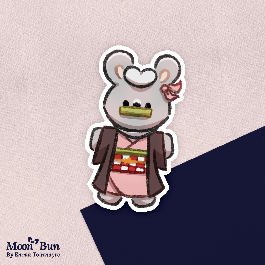 'Slayer Buns' Stickers