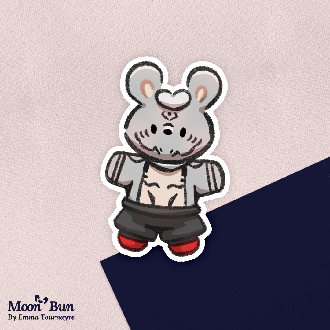 'JJK Buns' Stickers