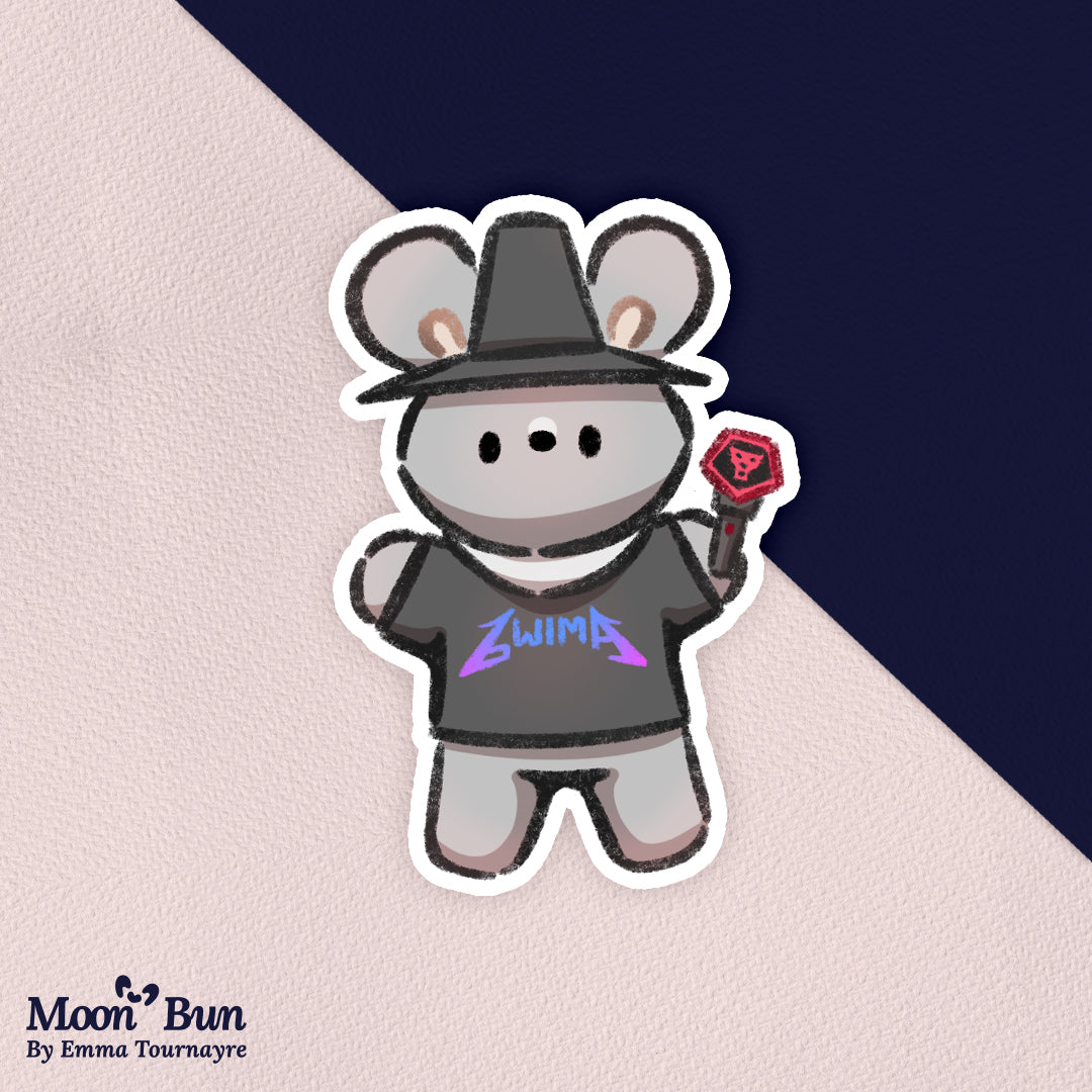 'KPOP Demon Hunters Buns' Stickers