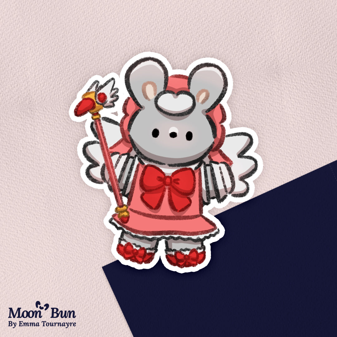'Sakura Bun' Sticker