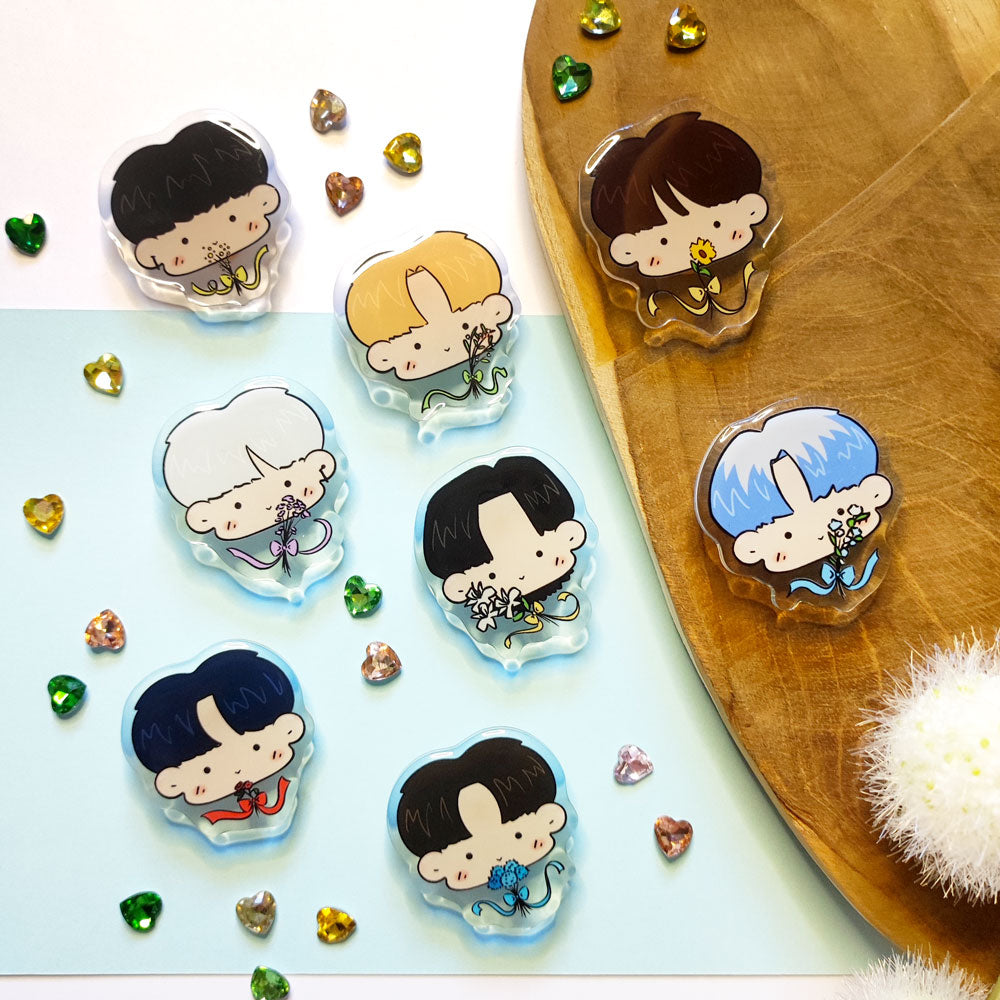 'WE:TH' Pin en Acrylique