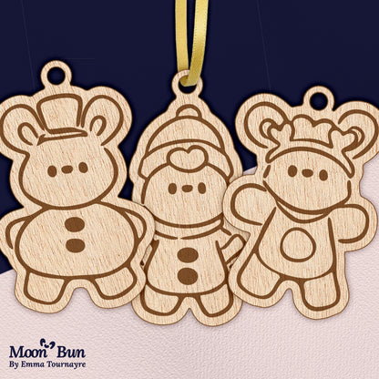 'Christmas Buns' Deco