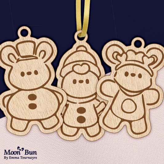 'Christmas Buns' Deco