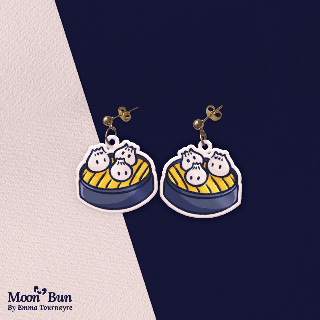 'Xiao long bao' Boucles d'oreilles