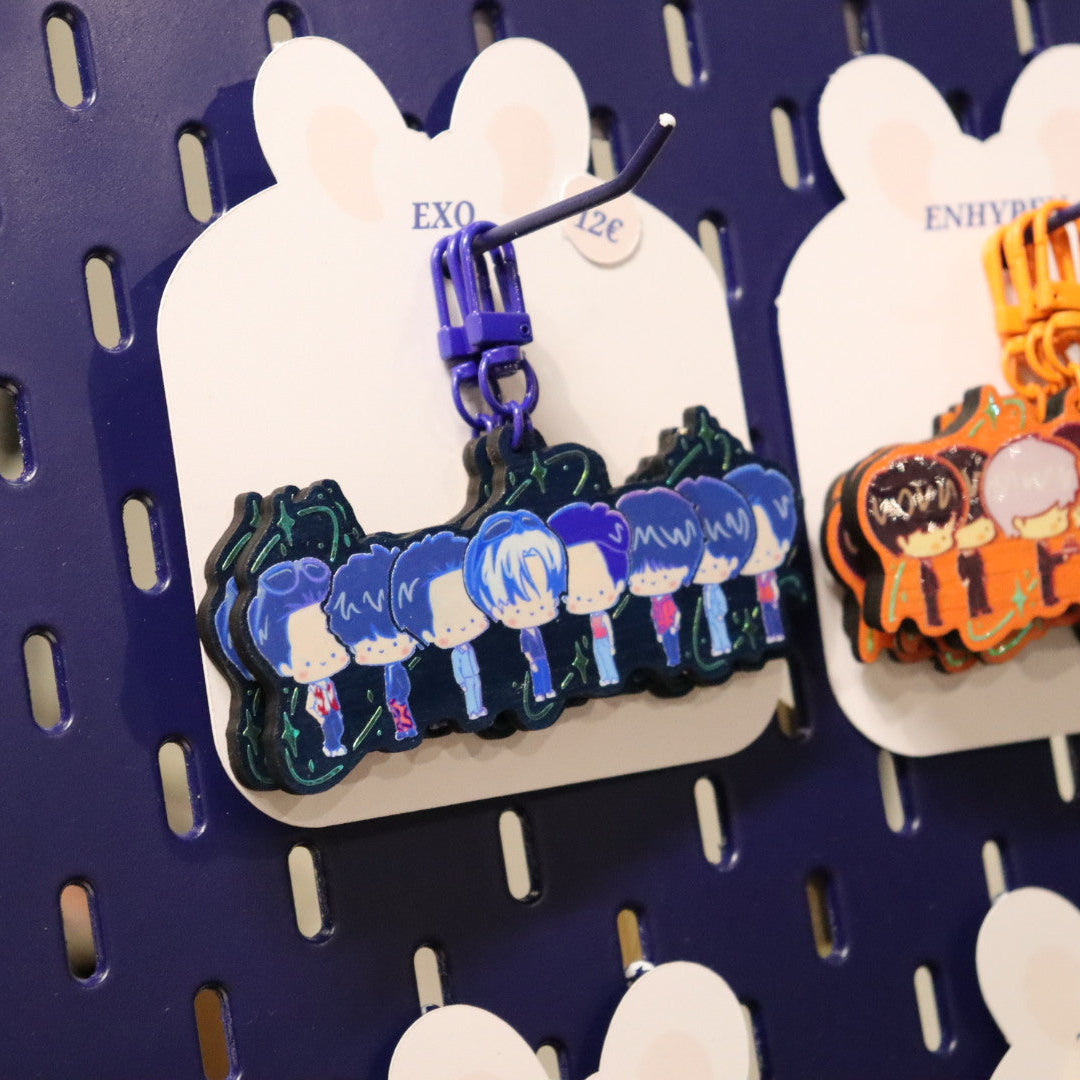 'EXO' Holo Keychain