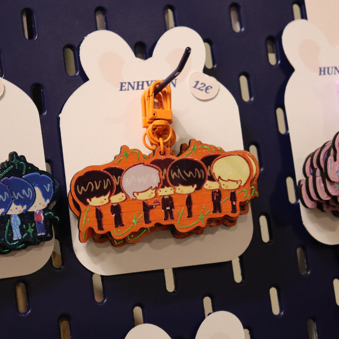 'ENHYPEN' Holo Keychain