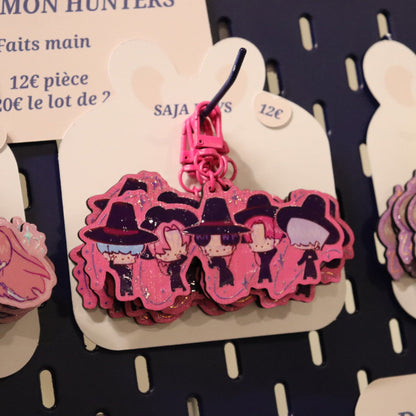 'Saju Boys' Holo Keychain