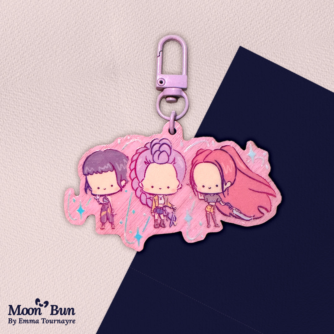 'HUNTR/X' Holo Keychain