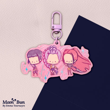 'HUNTR/X' Holo Keychain