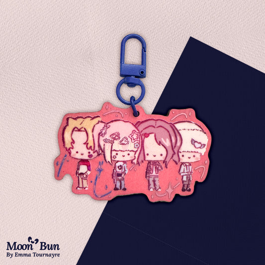 'XLOV' Holo Keychain