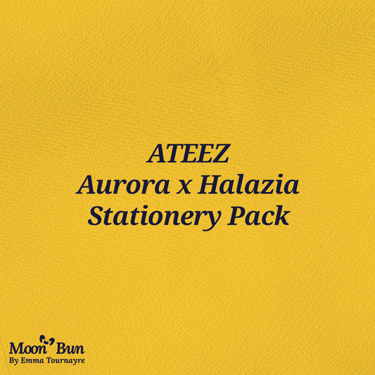 'Aurora x Halazia' Stationery pack