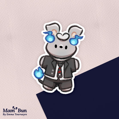 'Exorcist Buns' Stickers