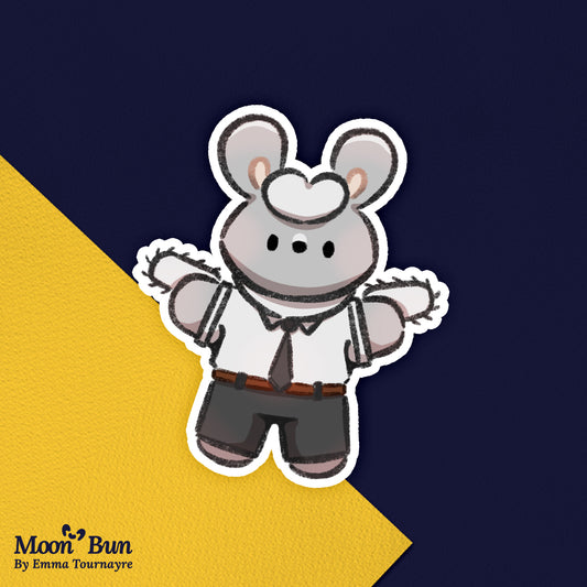 'Chainsaw Bun' Sticker