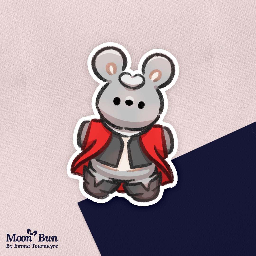 'Edward Bun' Sticker