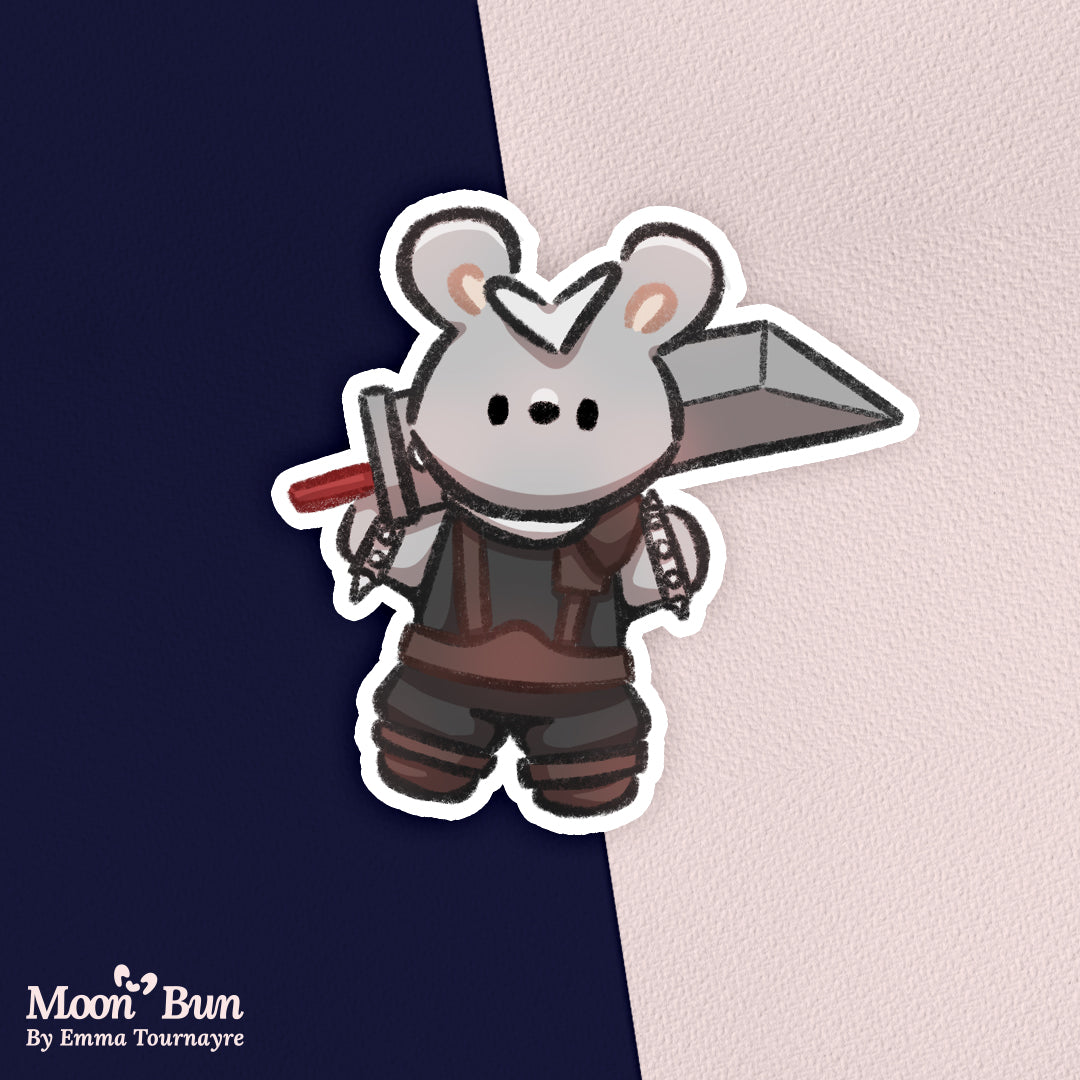 'Cloud Bun' Sticker