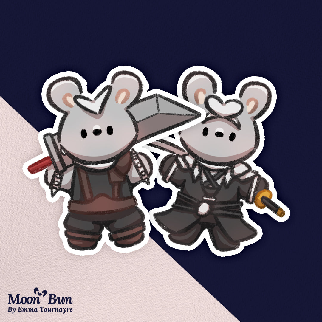 'FF Buns' Stickers