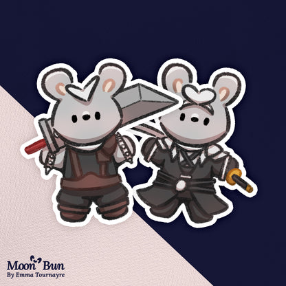 'FF Buns' Stickers