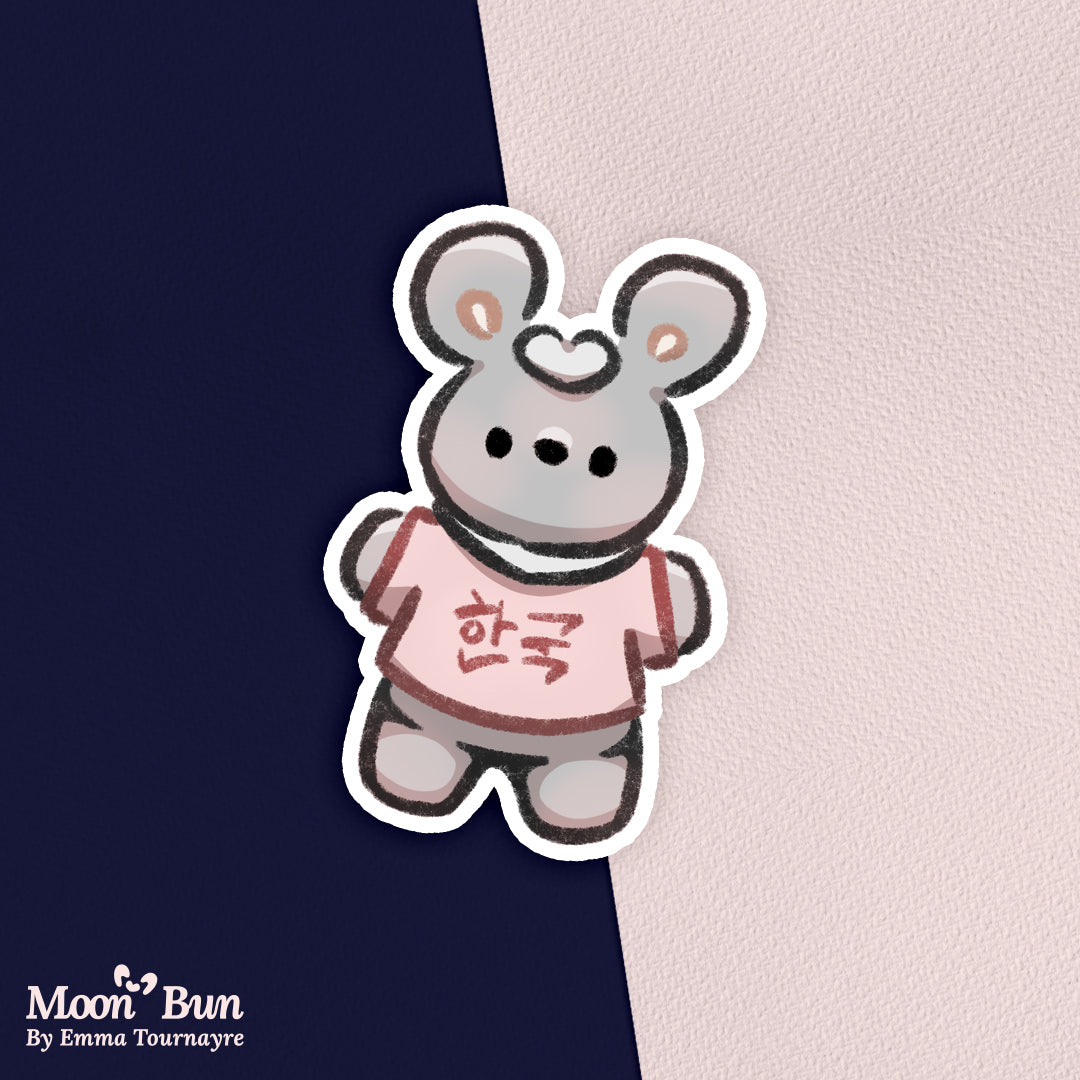 'Hanguk Bun' Sticker