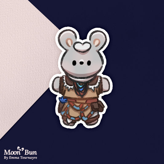 'Aloy Bun' Sticker