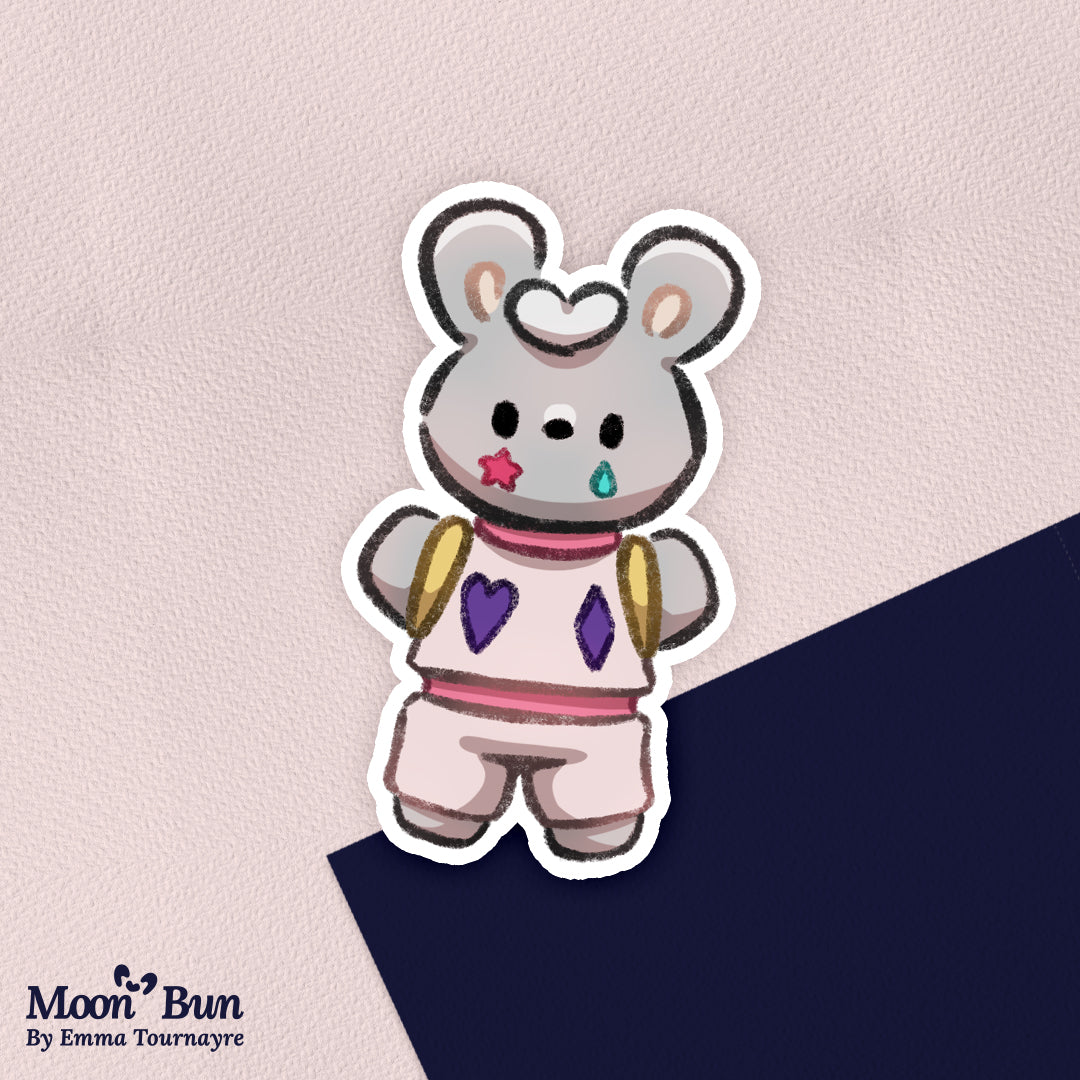 'Hisoka Bun' Sticker