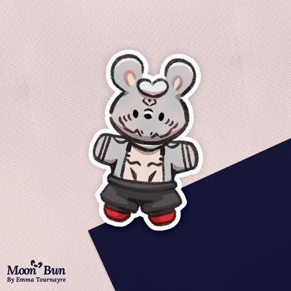 'JJK Buns' Stickers