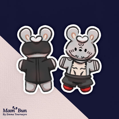 'JJK Buns' Stickers