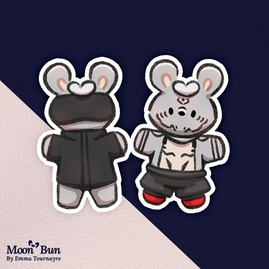 'JJK Buns' Stickers