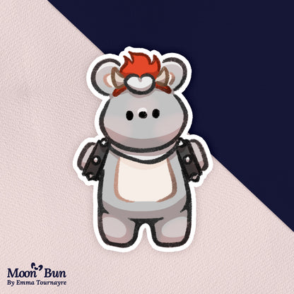 'Mario Buns' Stickers