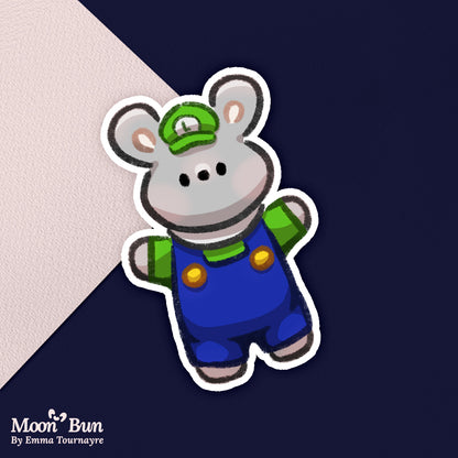 'Mario Buns' Stickers