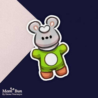'Mario Buns' Stickers