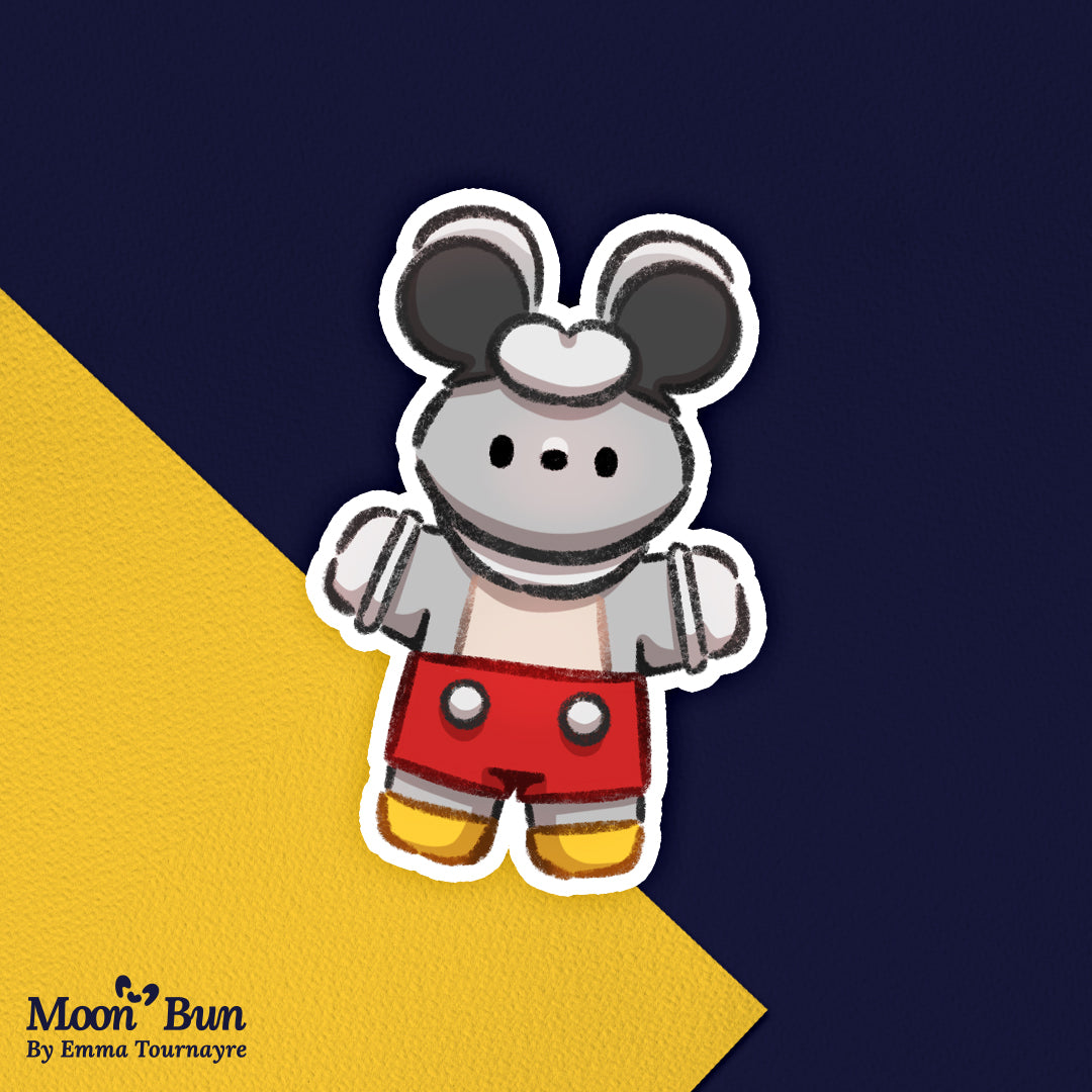 'Mickey Buns' Stickers