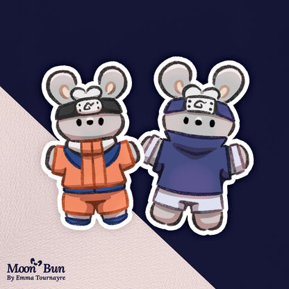 'Naruto Buns' Stickers