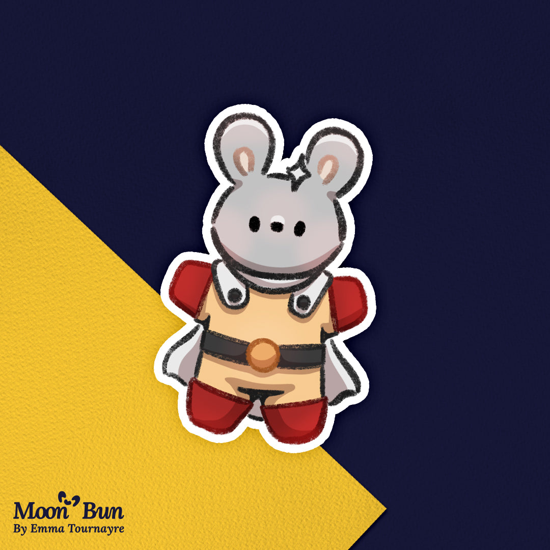 'One Punch Bun' Sticker