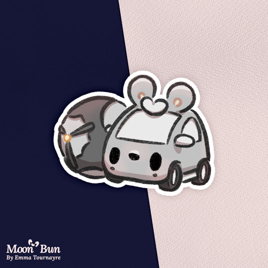 'Rocket Bun' Sticker