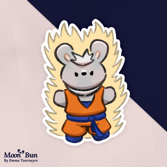 'Bun Goku' Sticker