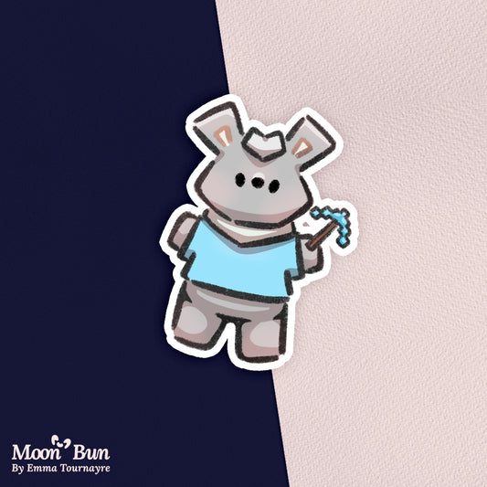 'Steve Bun' Sticker