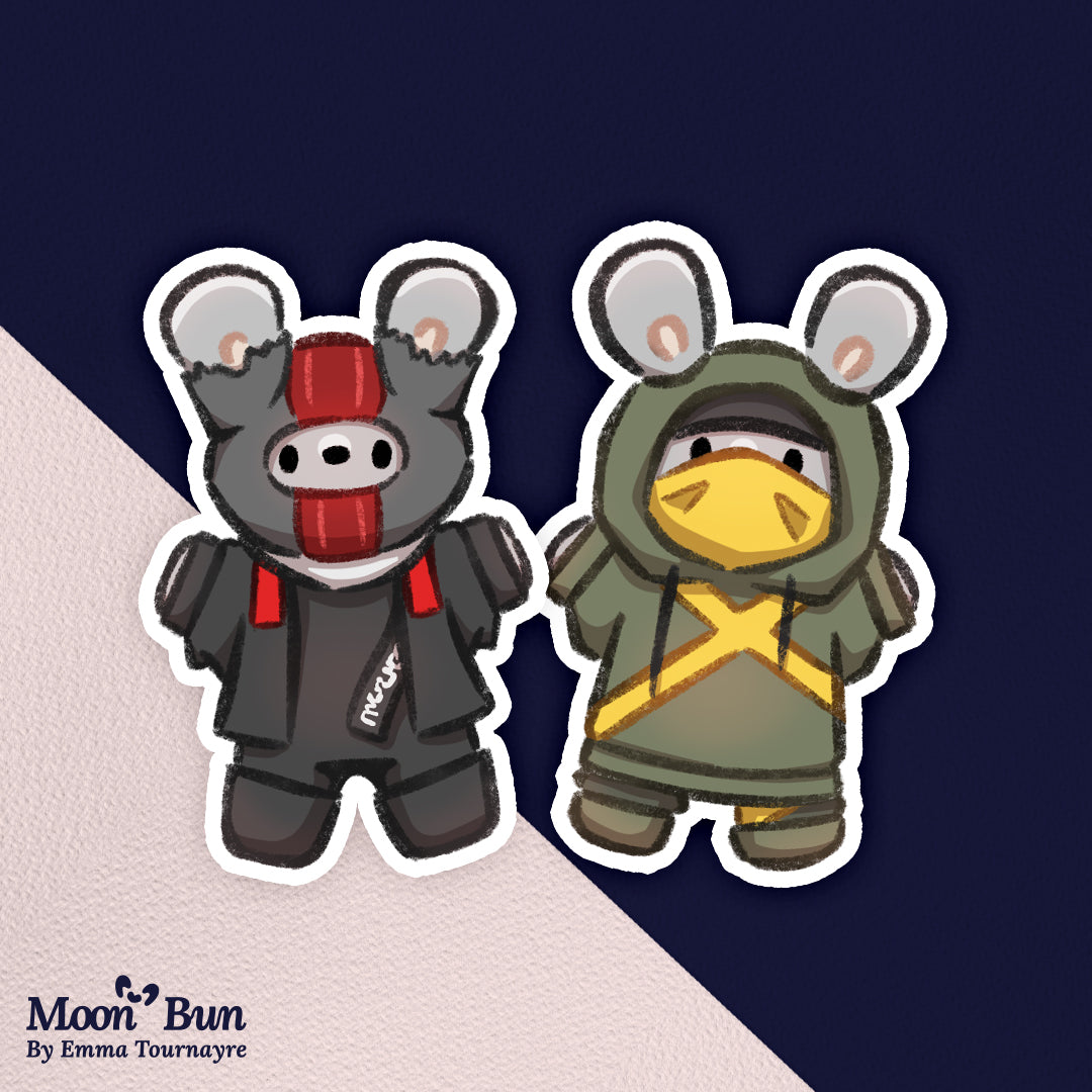 'TØP Buns' Stickers