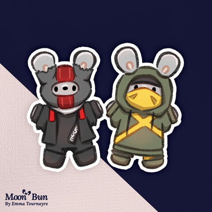 'TØP Buns' Stickers