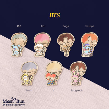 'My BT21' Pins