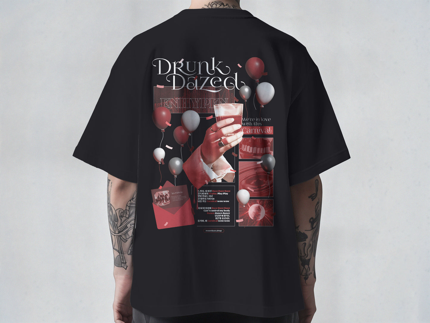 'DRUNK DAZED' T-shirt