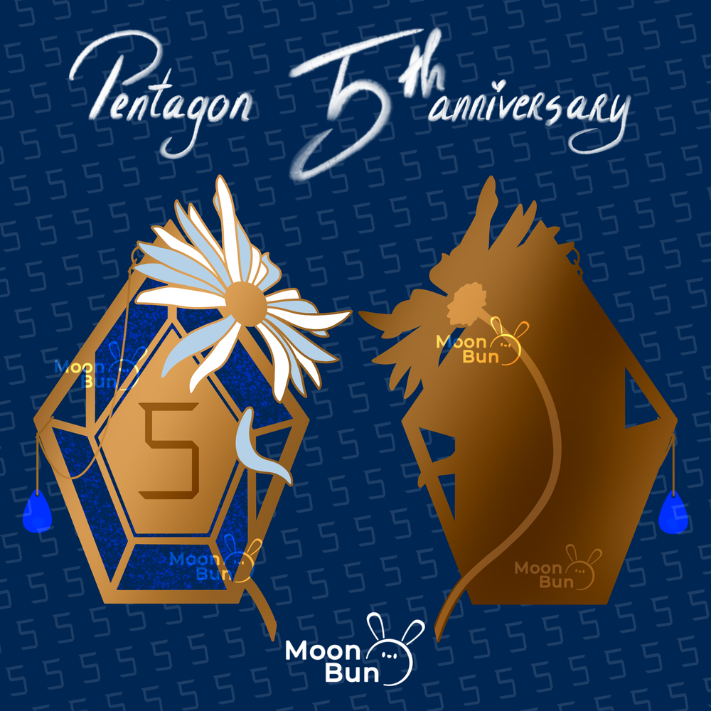 '5th anniversary' Pin